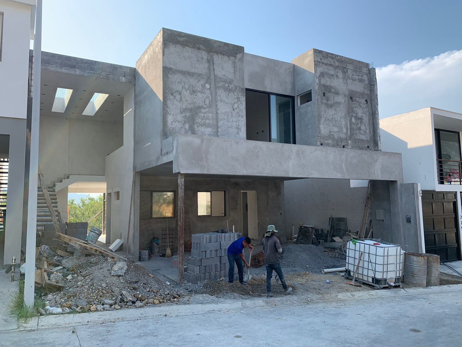 Olivos antes de la remodelación
